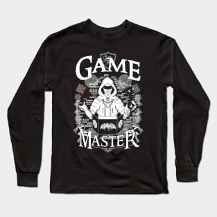 Game Master - White Long Sleeve T-Shirt